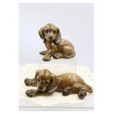 ROSENTHAL PUPPIES PORCELAIN FIGURINES
