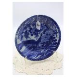 ANTIQUE JAPANESE ARITA UNDERGLAZE BOWL