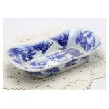 CHINESE BLUE & WHITE PORCELAIN DISH