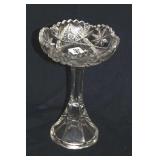 AMERICAN BRILLIANT PERIOD CUT GLASS COMPOTE