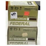 40 RDS FEDERAL .10 GA SHOTGUN SHELLS 3-1/2' MAG