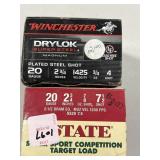 50 RDS 20 GA SHOTGUN SHELLS - 2-3/4'