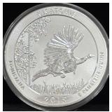2015 ATB 5OZ SILVER KISATCHIE LA COIN