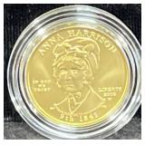 2009 "ANNA HARRISON" FIRST SPOUSE UNC GOLD COIN