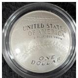 2014 NATIONAL BASEBALL HALL OF FAME PROOF SILVER