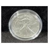 2015 UNC SILVER EAGLE - BOX AND COA