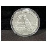 2014 AMERICA THE BEAUTIFUL 5 OZ UNC SILVER COIN