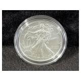 2020 UNC SILVER EAGLE - BOX AND COA