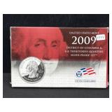 2009 D.C. & U.S. TERRITORIES SILVER PROOF QUARTERS