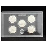 2012 US MINT ATB QUARTERS SILVER PROOF SET