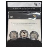 CHICKASAW NATIONAL RECREATION AREA 3-COIN SET