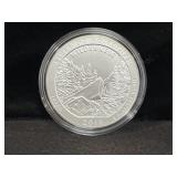 2019 AMERICA THE BEAUTIFUL 5 OZ UNC SILVER COIN