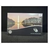 2018 UNITED STATES MINT SILVER PROOF SET
