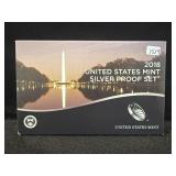 2018 UNITED STATES MINT SILVER PROOF SET
