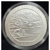2014 5OZ SILVER GREAT SAND DUNES NATIONAL PARK
