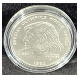 1995 SPECIAL OLYMPICS WORLD GAMES COMM. UNC SILVER