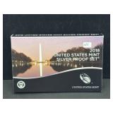 2018 U.S. MINT SILVER PROOF SET