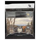 2014 GREAT SMOKY MOUNTAINS ATB QUARTERS 3-COIN SET