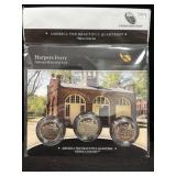 2016 HARPERS FERRY ATB QUARTERS 3-COIN SET