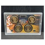 2010 U.S. MINT PRESIDENTIAL $1 PROOF SET -