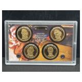 2010 U.S. MINT PRESIDENTIAL $1 PROOF SET -