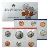 (5) 1989 U.S. MINT UNC COIN SETS - P & D MINTS -