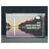 2021 U.S. MINT SILVER PROOF SET
