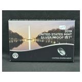 2019 U.S. MINT SILVER PROOF SET