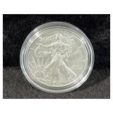 2015 UNC SILVER EAGLE - BOX AND COA