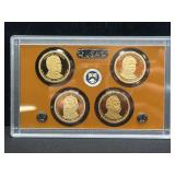 2012 U.S. MINT PRESIDENTIAL $1 COIN PROOF SET