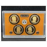 2012 U.S. MINT PRESIDENTIAL $1 COIN PROOF SET