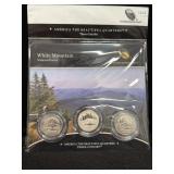 2013 WHITE MOUNTAIN ATB QUARTERS 3-COIN SET