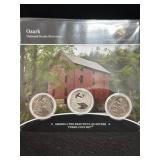 2017 OZARK ATB QUARTERS 3-COIN SET
