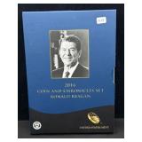 2016 RONALD REAGAN COIN AND CHRONICLES SET