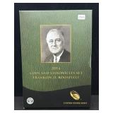 2014 FRANKLIN D. ROOSEVELT COIN & CHRONICLES SET