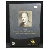 2015 DWIGHT D. EISENHOWER COIN & CHRONICLES SET
