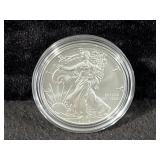 2015 UNC SILVER EAGLE - BOX AND COA