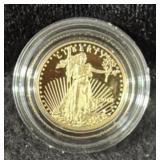 2018 AMERICAN EAGLE ONE-TENTH OZ GOLD PROOF COIN