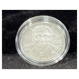 2009 LOUIS BRAILLE BICENTENNIAL UNC SILVER DOLLAR