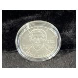 2009 LOUIS BRAILLE BICENTENNIAL UNC SILVER DOLLAR