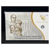 2013 PRESIDENTIAL $1 COIN PROOF SET