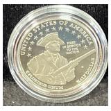2011 U.S. ARMY COMM. UNC SILVER DOLLAR