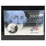 2009 D.C. & U.S. TERRITORIES QUARTERS PROOF SET