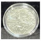 2016 MARK TWAIN COMM. UNC SILVER DOLLAR