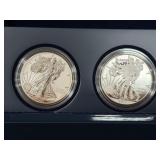 2013 AMERICAN EAGLE WEST POINT 2-COIN SILVER SET