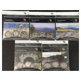 (5) AMERICA THE BEAUTIFUL QUARTERS - 3 COIN SETS