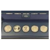 2011 AMERICAN EAGLE 25TH ANN. SILVER 5 COIN SET