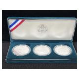 1994 U.S. VETERANS COMM SILVER DOLLAR SET -
