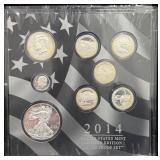 2014 US MINT LIMITED EDITION SILVER PROOF SET