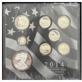 2014 US MINT LIMITED EDITION SILVER PROOF SET